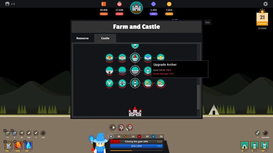Скриншот 2 из The Defender: Farm and Castle 2