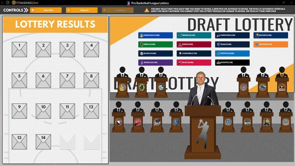 Скриншот 4 из Draft Day Sports: Pro Basketball 2020