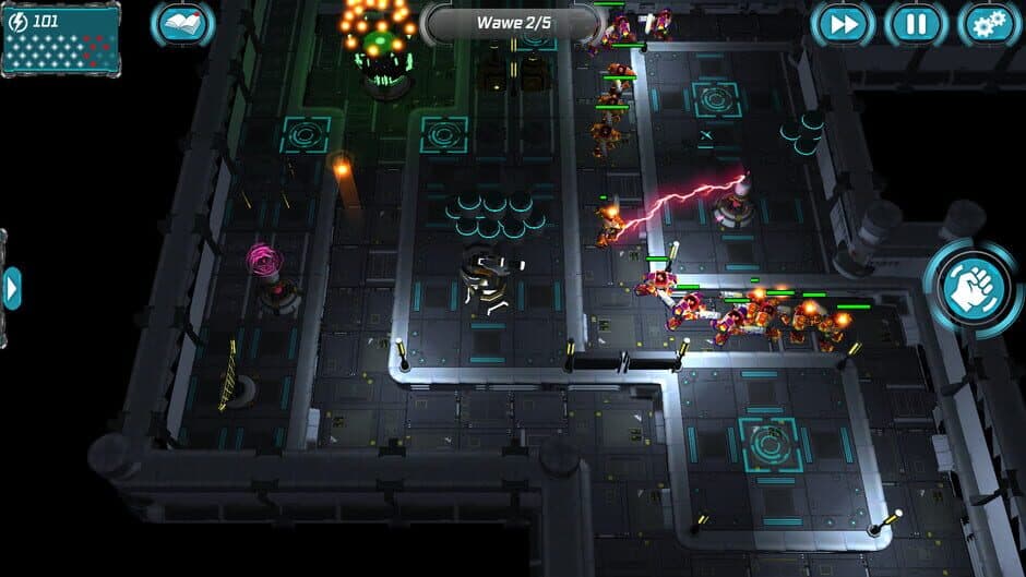Скриншот 2 из Planet Modular Tower Defense. Sci-Fi TD Strategy