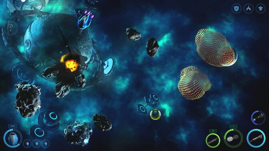 Скриншот 1 из Galactic Asteroids Patrol