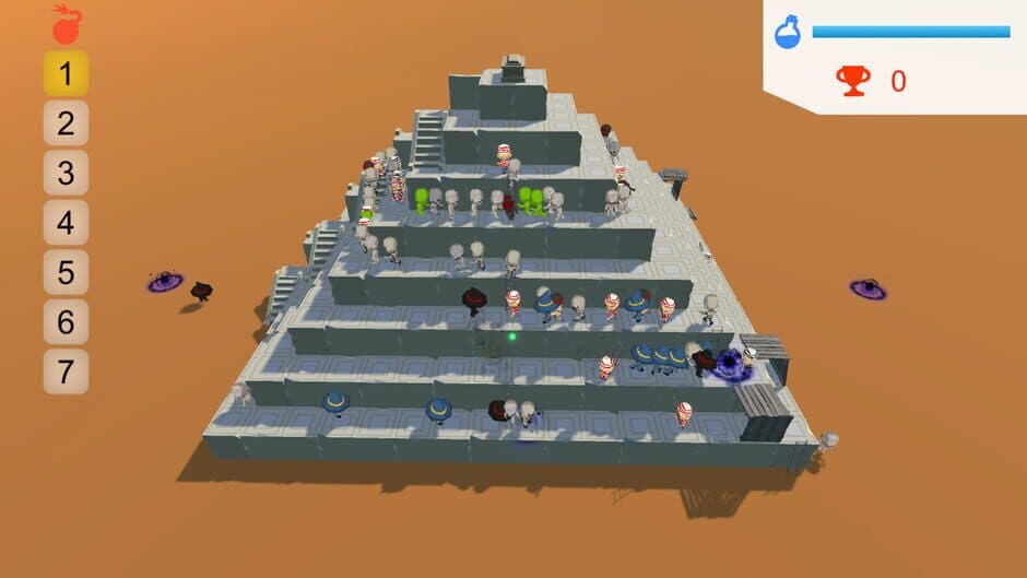 Скриншот 4 из Pyramid Defense
