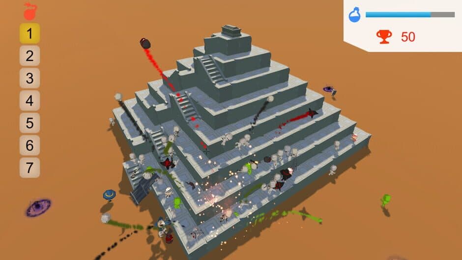 Скриншот 1 из Pyramid Defense