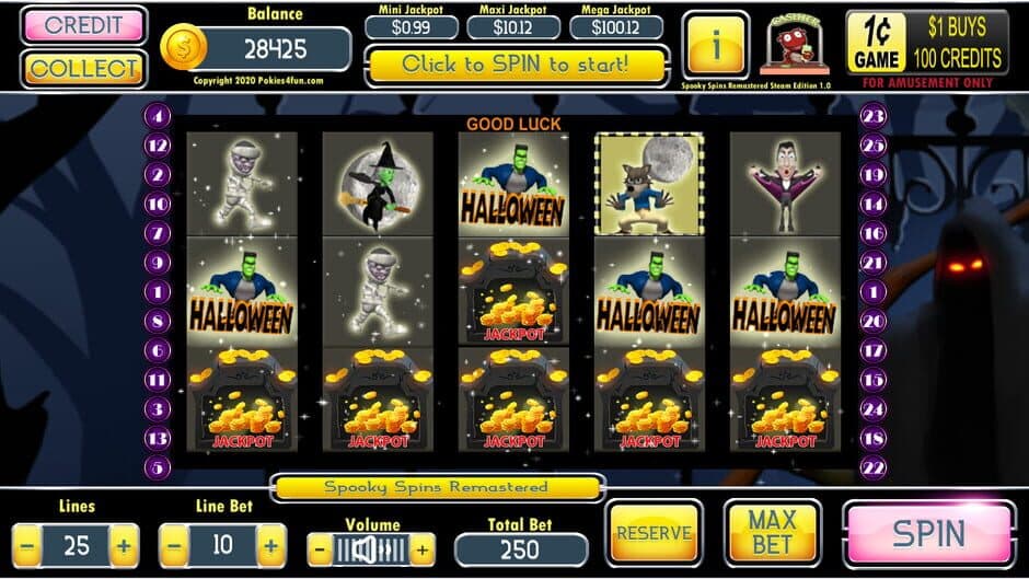 Скриншот 1 из Spooky Spins: Remastered - Steam Edition