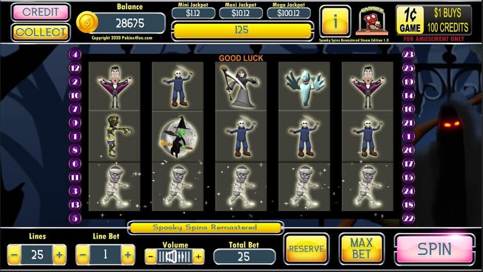 Скриншот 4 из Spooky Spins: Remastered - Steam Edition