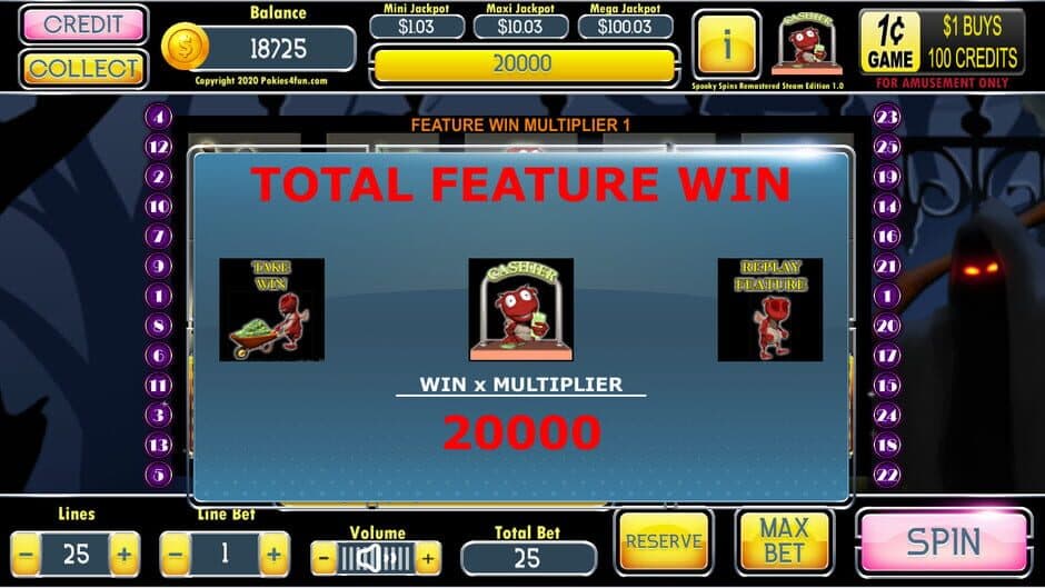 Скриншот 3 из Spooky Spins: Remastered - Steam Edition