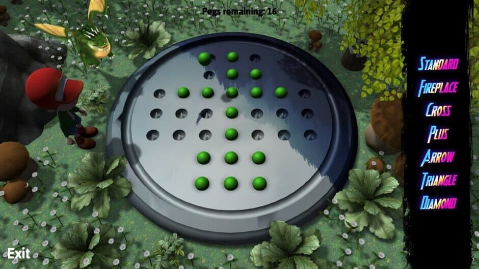 Скриншот 4 из Peg Solitaire Adventure