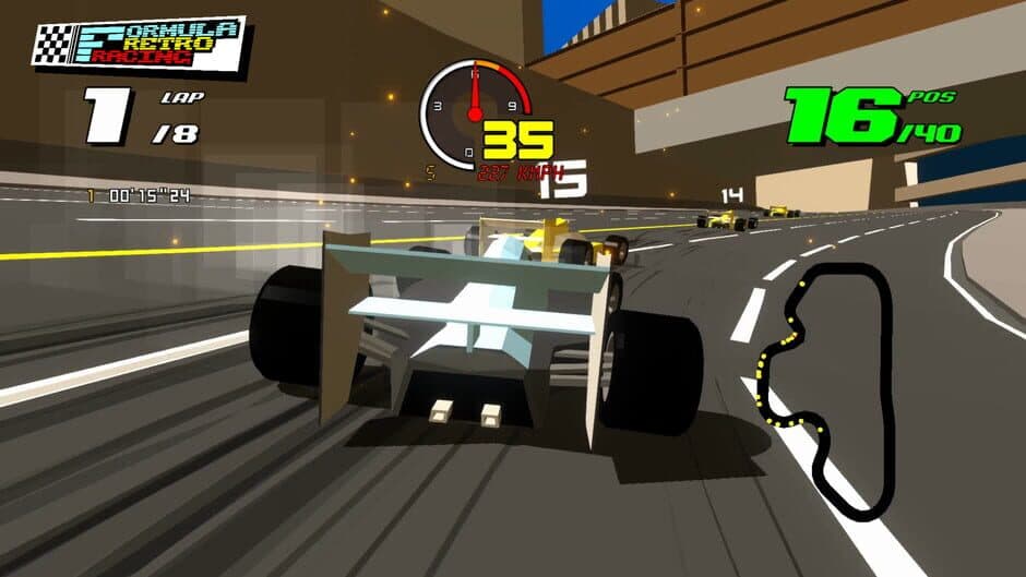 Скриншот 1 из Formula Retro Racing