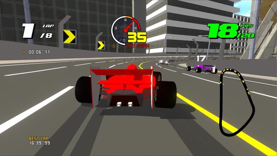 Скриншот 2 из Formula Retro Racing