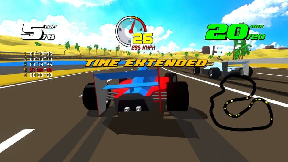 Скриншот 4 из Formula Retro Racing