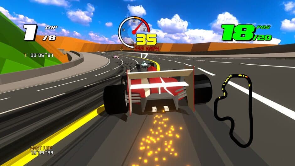 Скриншот 5 из Formula Retro Racing