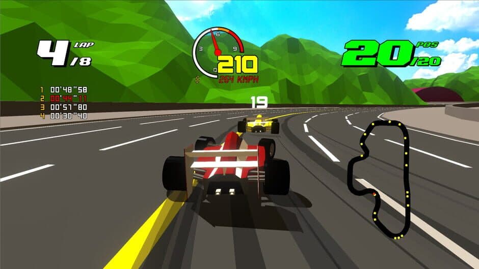 Скриншот 7 из Formula Retro Racing