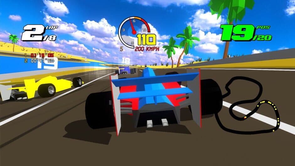 Скриншот 6 из Formula Retro Racing