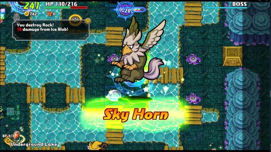 Скриншот 2 из Dragonfang - Drahn's Mystery Dungeon