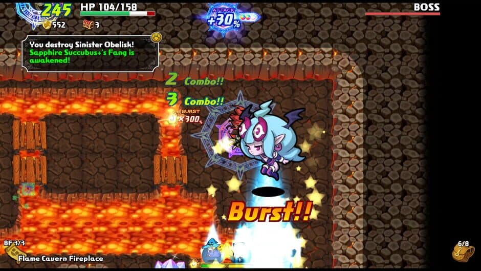Скриншот 3 из Dragonfang - Drahn's Mystery Dungeon