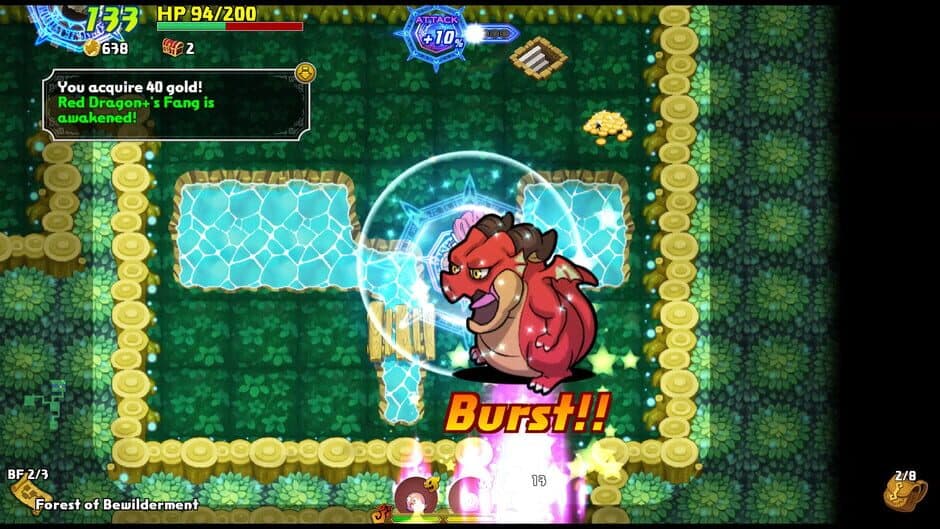 Скриншот 4 из Dragonfang - Drahn's Mystery Dungeon