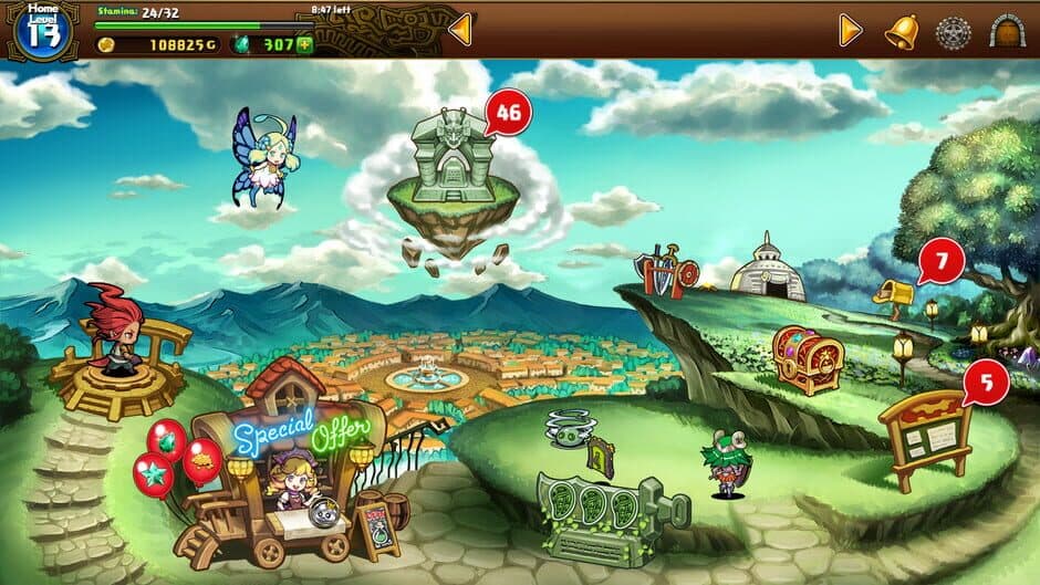 Скриншот 9 из Dragonfang - Drahn's Mystery Dungeon
