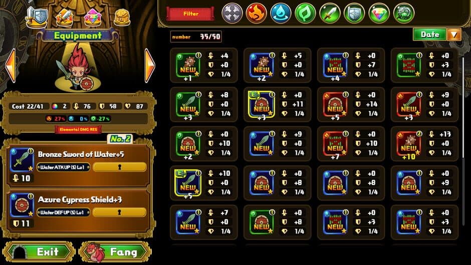 Скриншот 6 из Dragonfang - Drahn's Mystery Dungeon