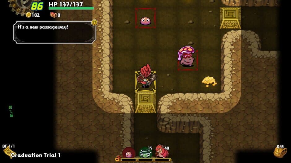Скриншот 11 из Dragonfang - Drahn's Mystery Dungeon