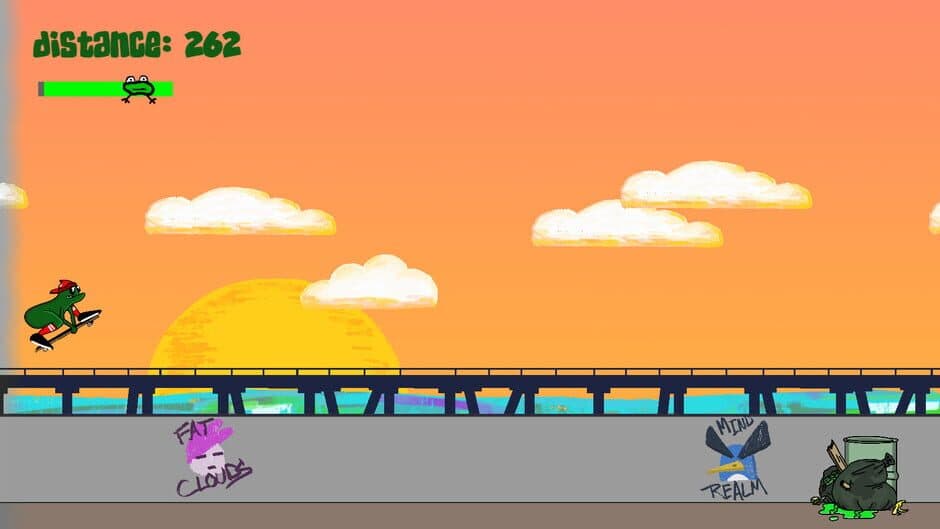Скриншот 1 из Skater Frog