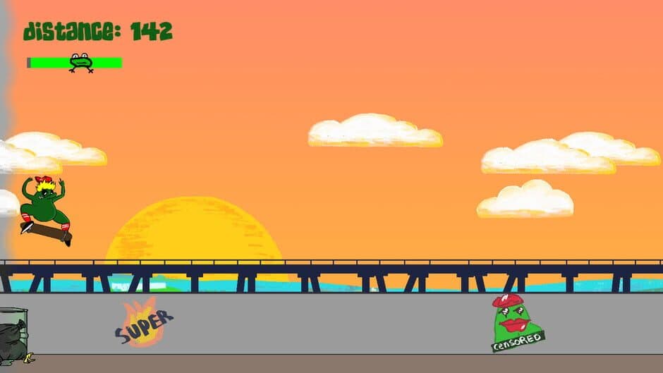 Скриншот 5 из Skater Frog