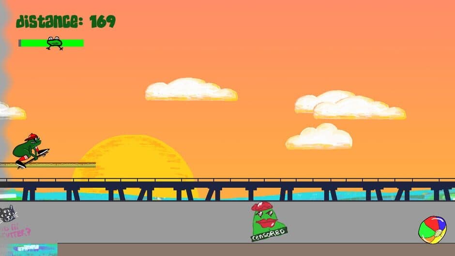 Скриншот 4 из Skater Frog