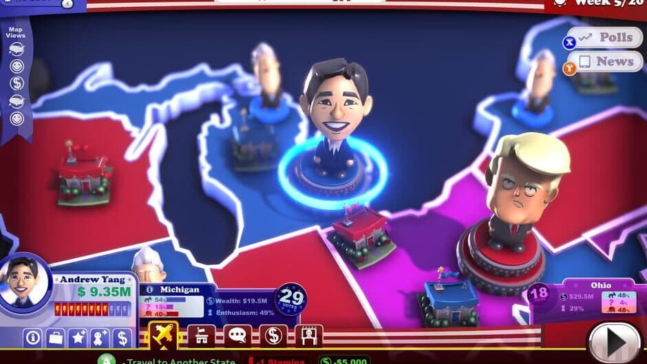 Скриншот 1 из The Political Machine 2020