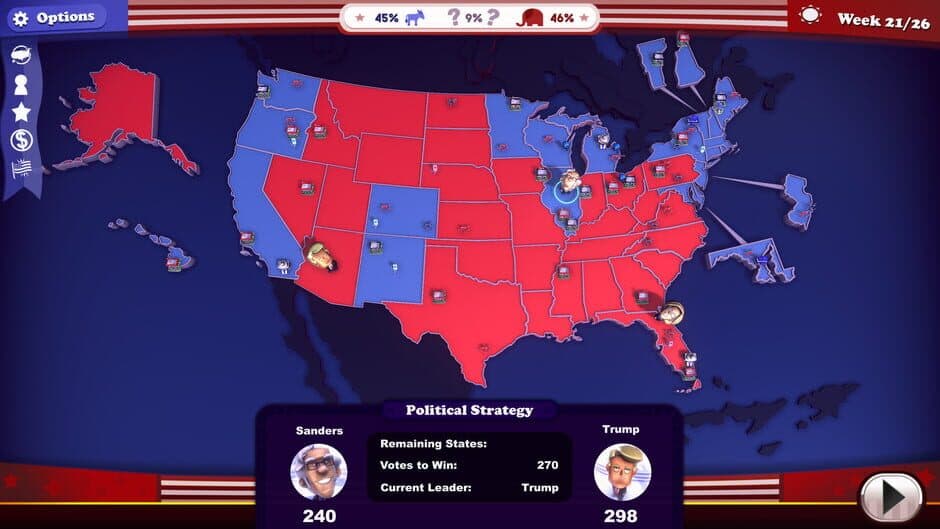 Скриншот 3 из The Political Machine 2020