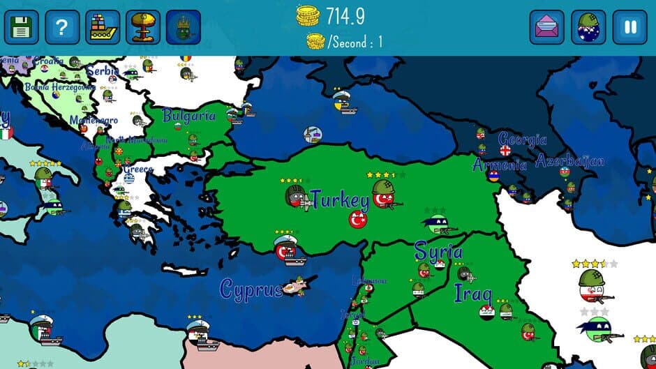 Скриншот 2 из Dictators:No Peace Countryballs