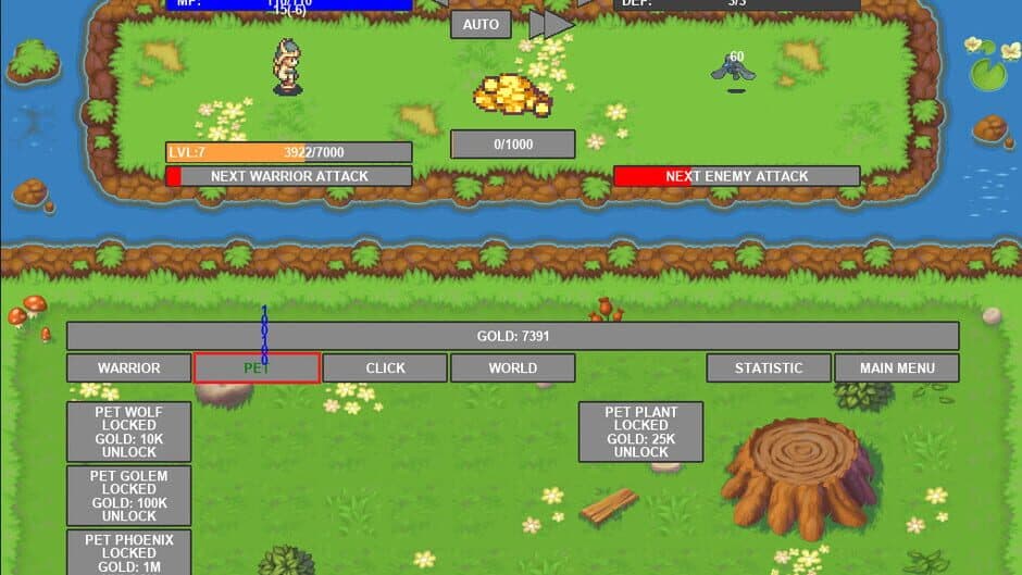 Скриншот 4 из Idle Warrior