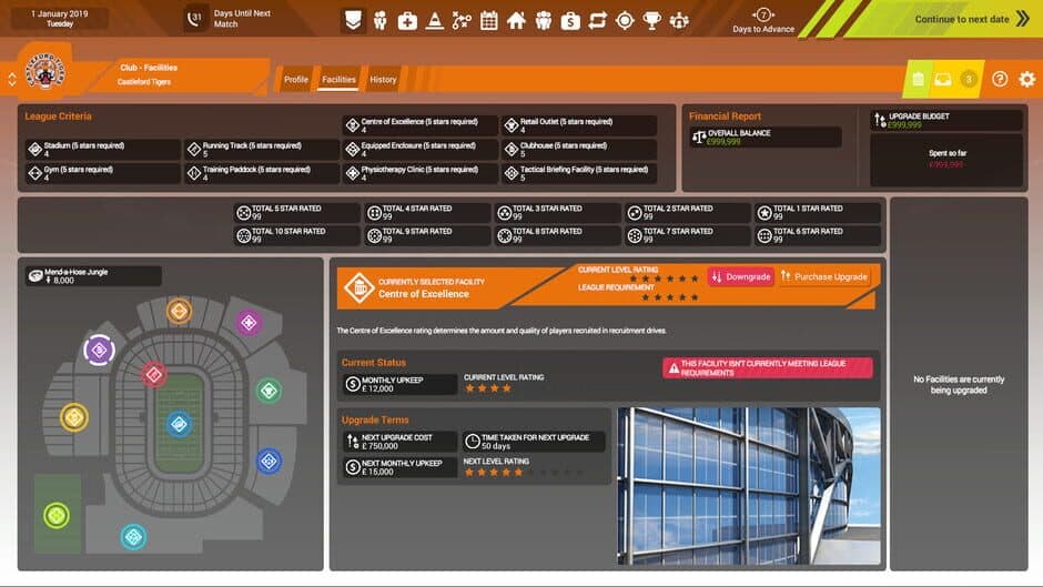 Скриншот 2 из Rugby League Team Manager 3