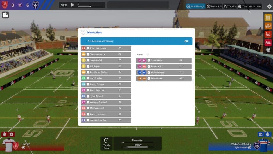 Скриншот 8 из Rugby League Team Manager 3
