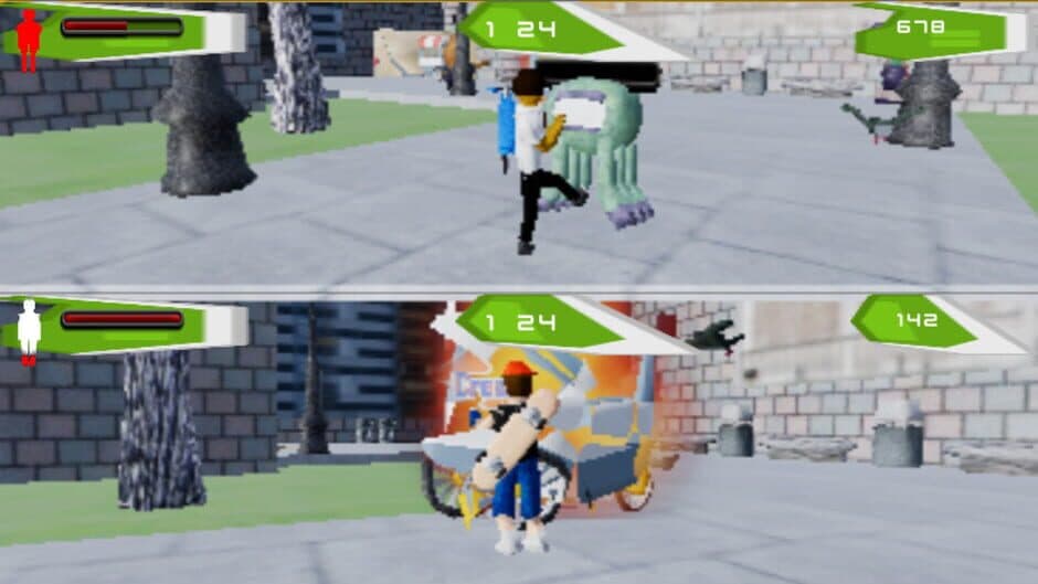 Скриншот 2 из Alien street battle