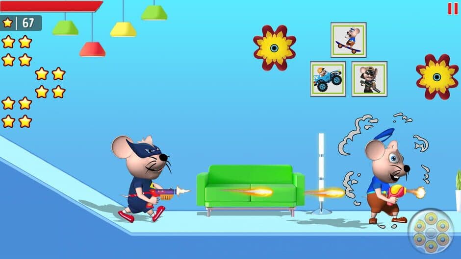 Скриншот 2 из Mouse Mayhem Shooting & Racing