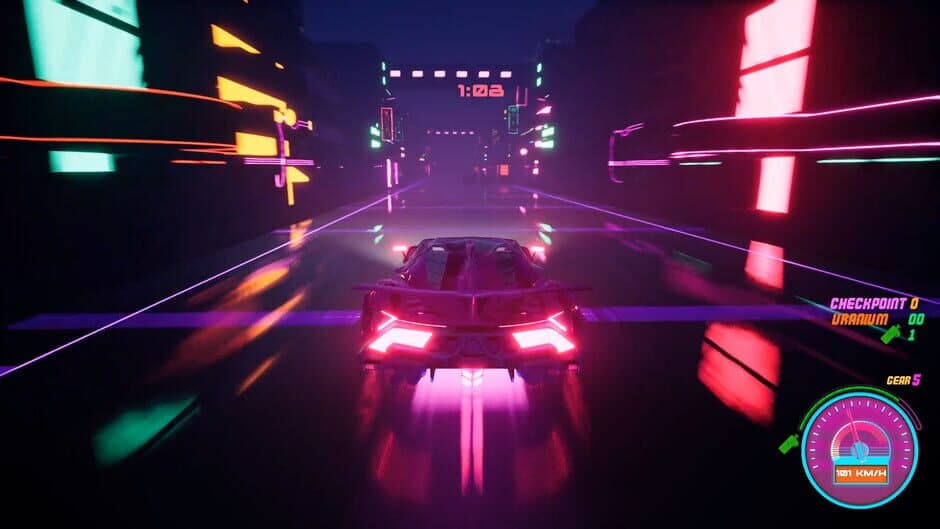Скриншот 1 из Rhythmic Retro Racer