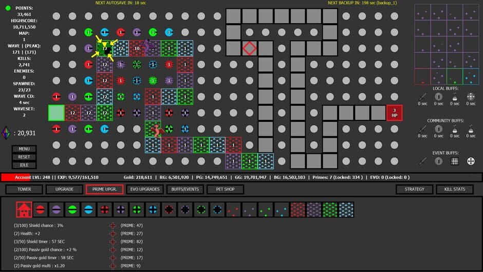Скриншот 1 из Color Defense