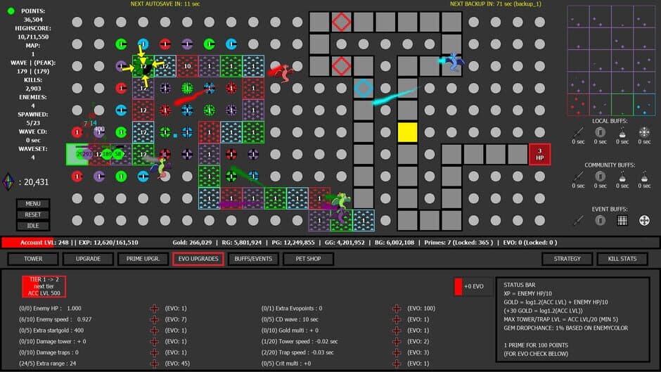 Скриншот 3 из Color Defense