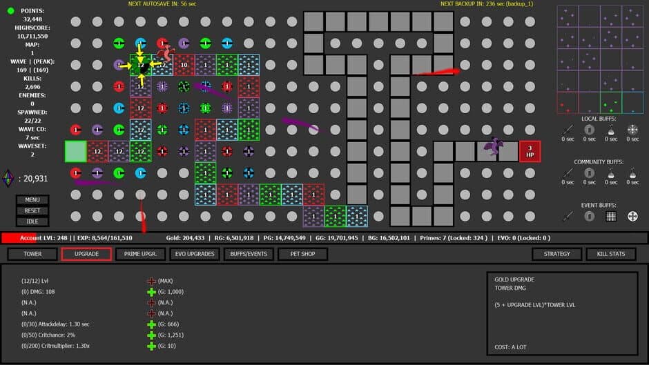 Скриншот 2 из Color Defense