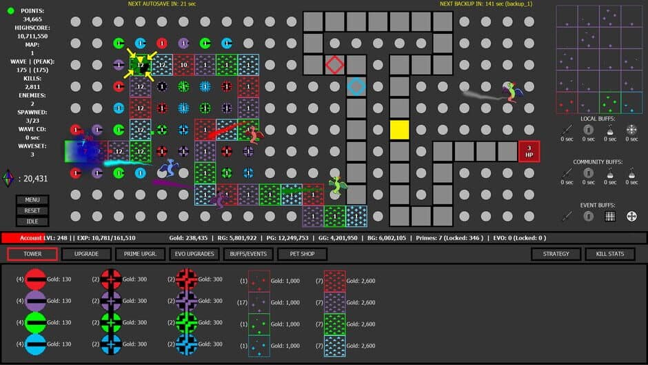 Скриншот 4 из Color Defense