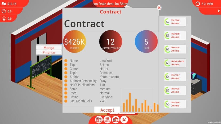 Скриншот 3 из Anime Studio Tycoon