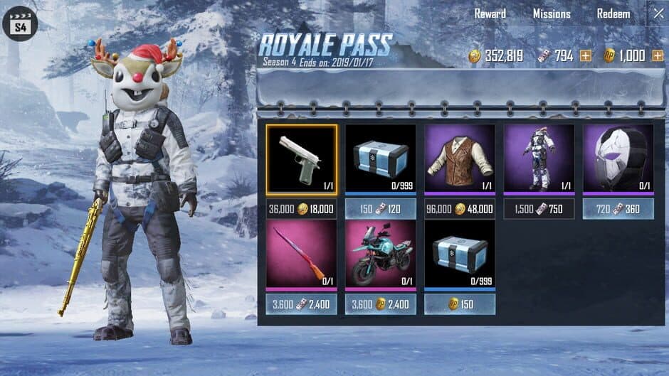 Скриншот 1 из PUBG Mobile: Season 4