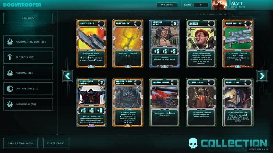 Скриншот 1 из Doomtrooper CCG