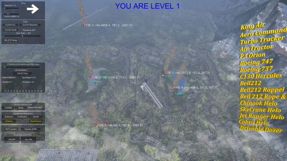 Скриншот 2 из Air Attack 3.0, Aerial Firefighting Game