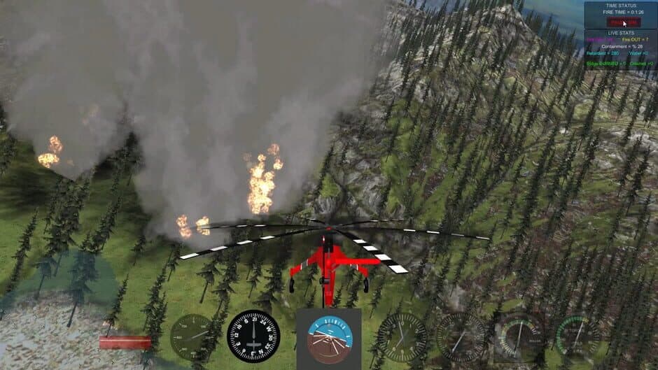 Скриншот 1 из Air Attack 3.0, Aerial Firefighting Game