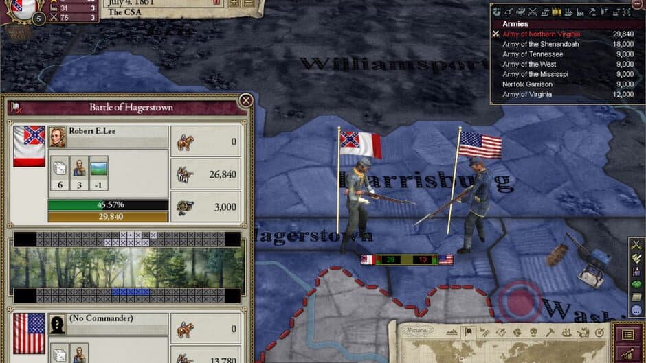 Скриншот 2 из Victoria II: A House Divided