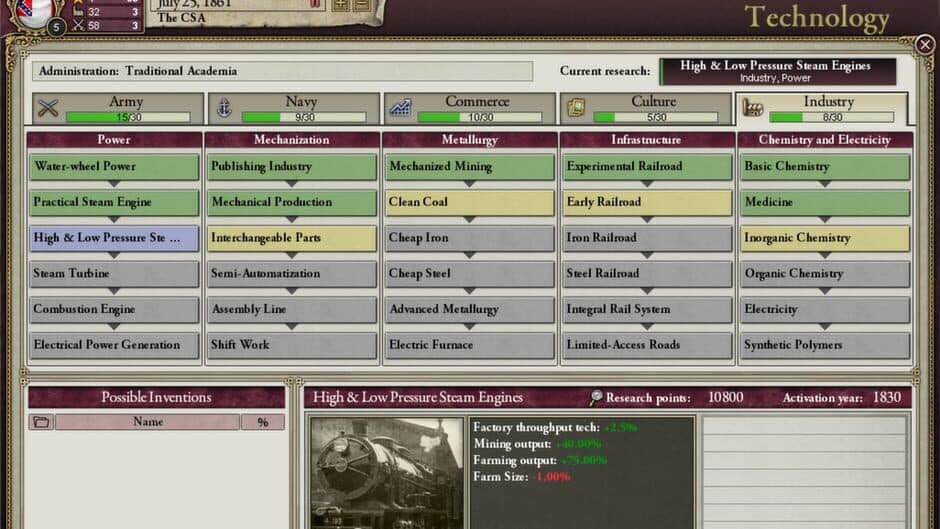 Скриншот 5 из Victoria II: A House Divided