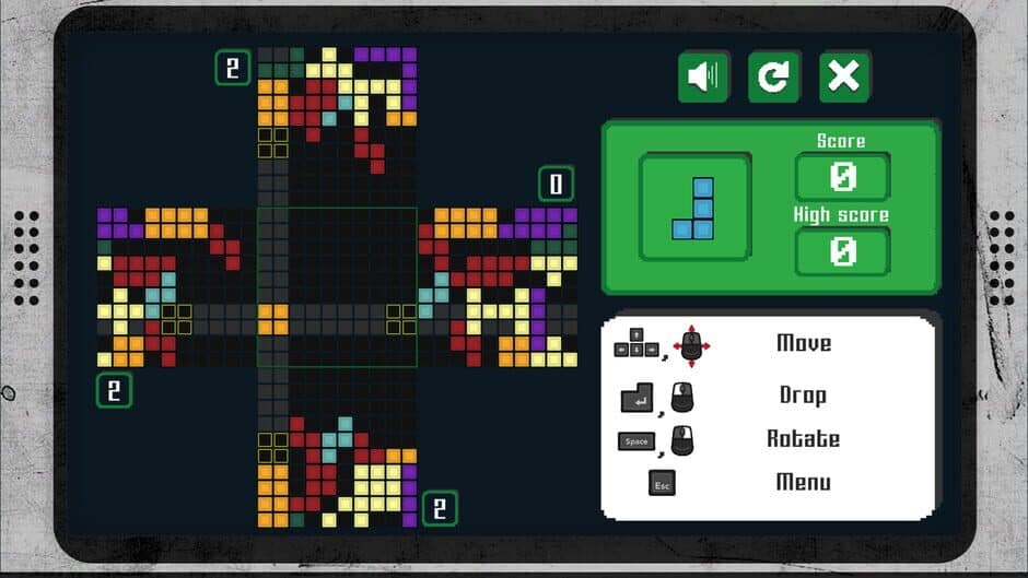 Скриншот 1 из Four Ways: Block Puzzle