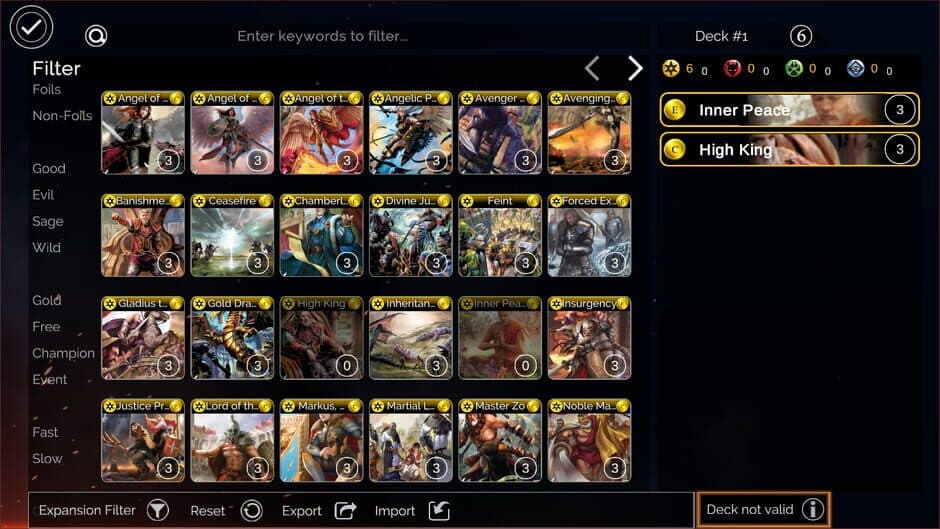 Скриншот 2 из Epic Card Game