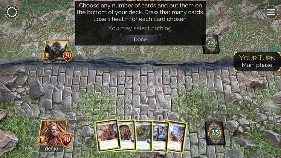 Скриншот 3 из Epic Card Game