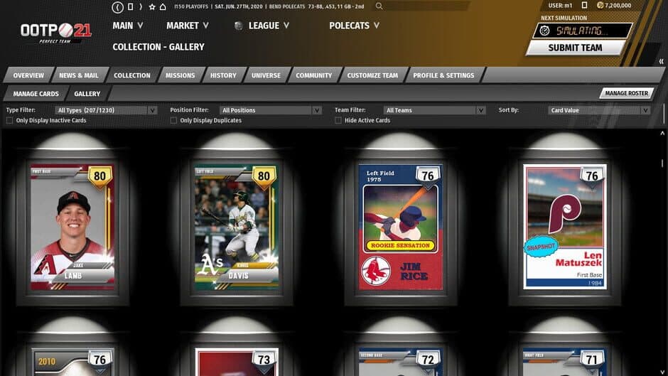 Скриншот 2 из Out of the Park Baseball 21