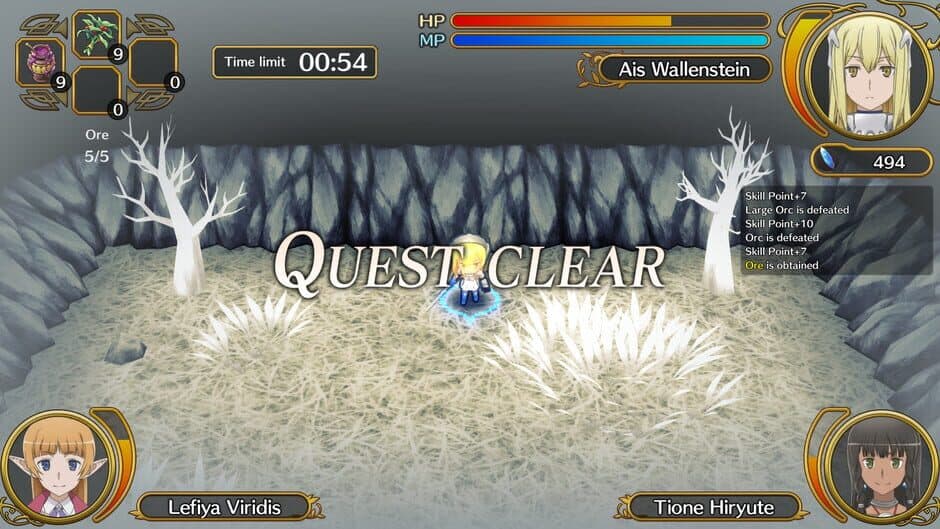 Скриншот 6 из Is It Wrong to Try to Pick Up Girls in a Dungeon? Infinite Combate